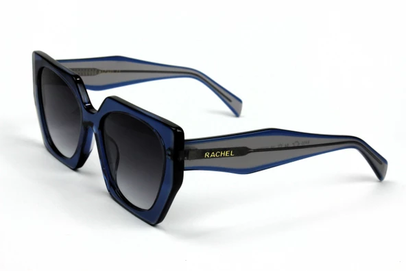 Rachel Paris 8400 C4 3N Kadın Güneş Gözlüğü 54 Degrade Mavi - 3