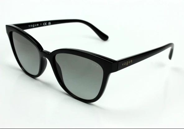VO5496-SI W44/11 VOGUE KADIN GÜNEŞ GÖZLÜĞÜ 54 Siyah - Resim 3