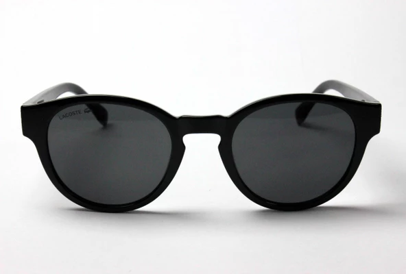 L6000S-001 Lacoste Unisex Güneş Gözlüğü 51 Parlak Siyah