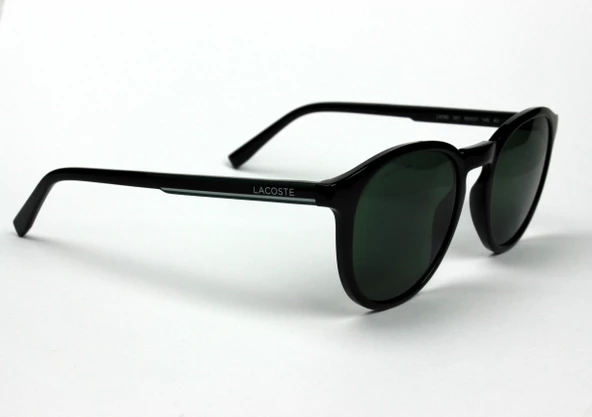 Lacoste L916S 001 50 Unisex Siyah Güneş Gözlüğü 50 Parlak Siyah - 4