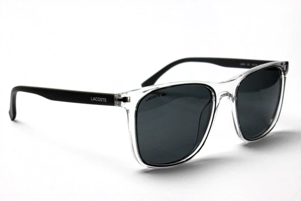Lacoste L882S 057 ŞEFFAF UNISEX GÜNEŞ GÖZLÜĞÜ 55 Şeffaf - 2