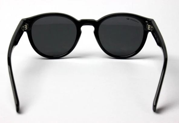 L6000S-001 Lacoste Unisex Güneş Gözlüğü 51 Parlak Siyah - 4