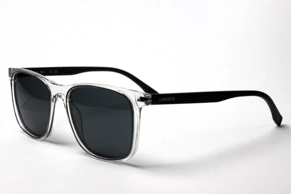 Lacoste L882S 057 ŞEFFAF UNISEX GÜNEŞ GÖZLÜĞÜ 55 Şeffaf - 3