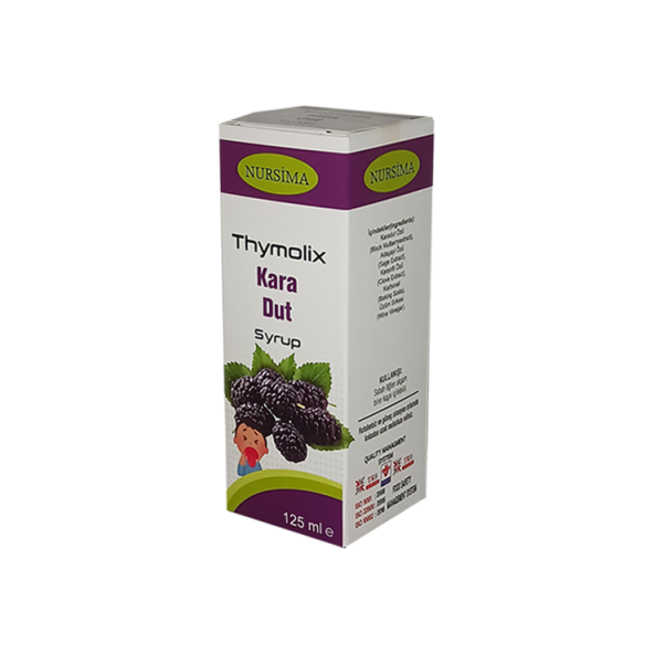 Nursima Thymolix Kara Dut Şurubu 125ml