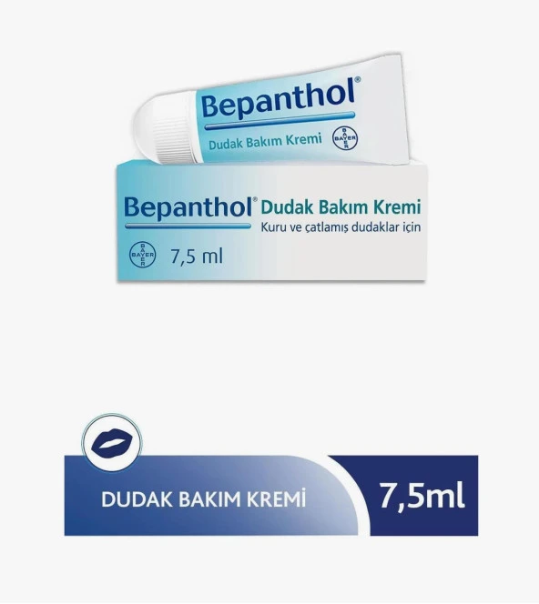 Bepanthol Dudak Bakım Kremi 7,5 Ml