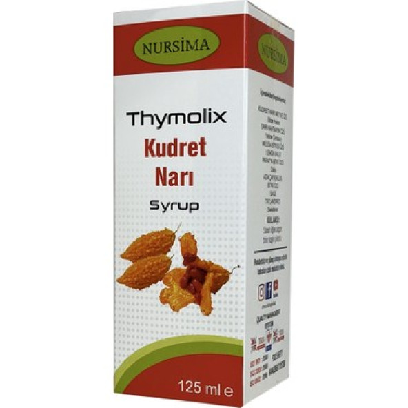 Nursima Kudret Narı Şurubu 125 ml