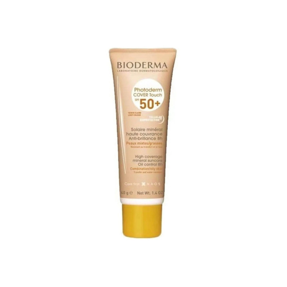 Bioderma Photoderm Cover Touch Light 50 Faktör Renkli Güneş Kremi 40 ml