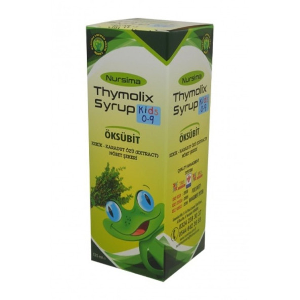 Nursima Thymolix Öksübit Çocuk Şurubu 125ml