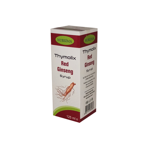 Nursima Thymolix Red Ginseng Şurubu 125ml