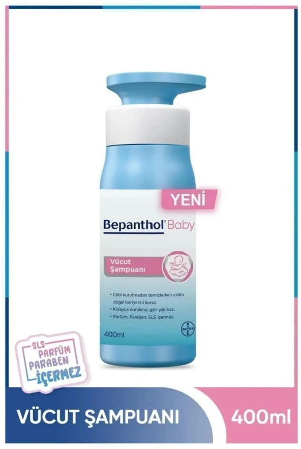 Bepanthol Baby Vücut Şampuanı 400 Ml