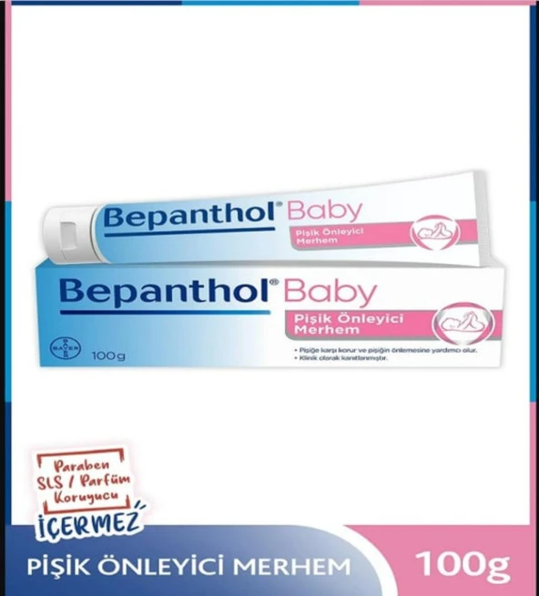 Bepanthol Baby Pişik Önleyici Merhem 100 Gr