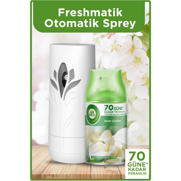 Air Wick Oda Kokusu Freshmatic Makine Yedek 250 ml Bahar Çiçekleri