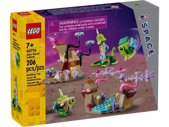 LEGO Miscellaneous 40716 Alien Planet Habitat ürün görseli