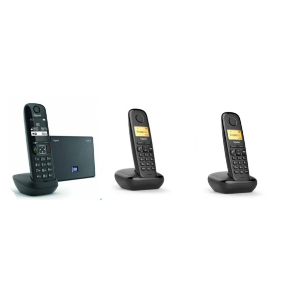 Gigaset AS690 IP 3 Dahili Dect Telsiz Kablosuz Telefon Santrali ürün görseli