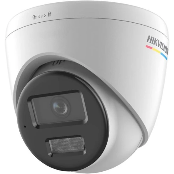 HIKVISION 2MP DOME 2.8MM DS-2CD1327G2H-LIUF IP Güvenlik Kamerası COLORVU - Resim 2