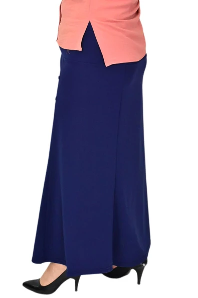 Kadın Uzun Lastikli 6 Parça Balık Etek BGL-ST03857 - Resim 10