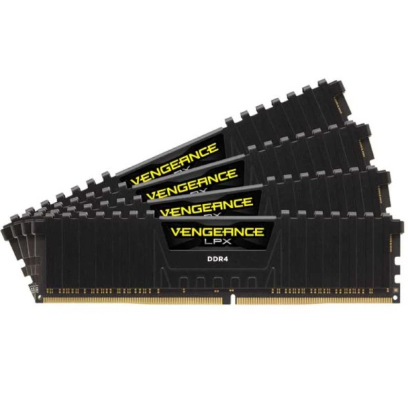 CORSAIR 32GB (4X 8GB) DDR4 3600MHZ CL18 QUAD KIT PC RAM VENGEANCE LPX CMK32GX4M4D3600C18 - 1