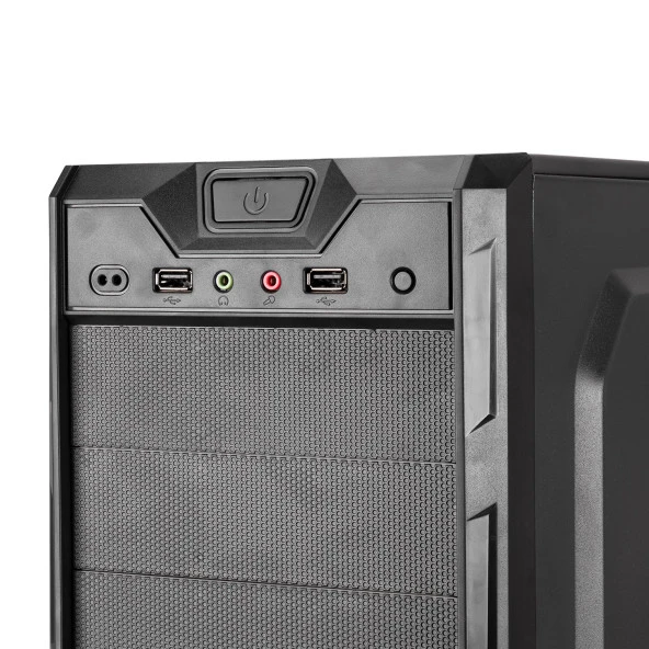 EVEREST 720R 250W PEAK Standart Mid-Tower PC Kasası - Resim 6