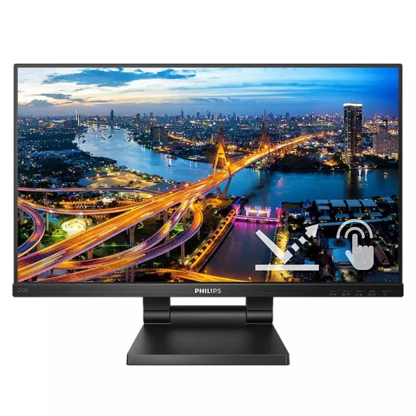 PHILIPS 23.8" 242B1TC-00 IPS 4MS 75HZ HDMI-DP Ev Ofis Tipi Dokunmatik Monitör 1920x1080