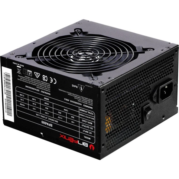 BITFENIX 600W 80+ BPA BP-BP600ALNN-9R POWER SUPPLY