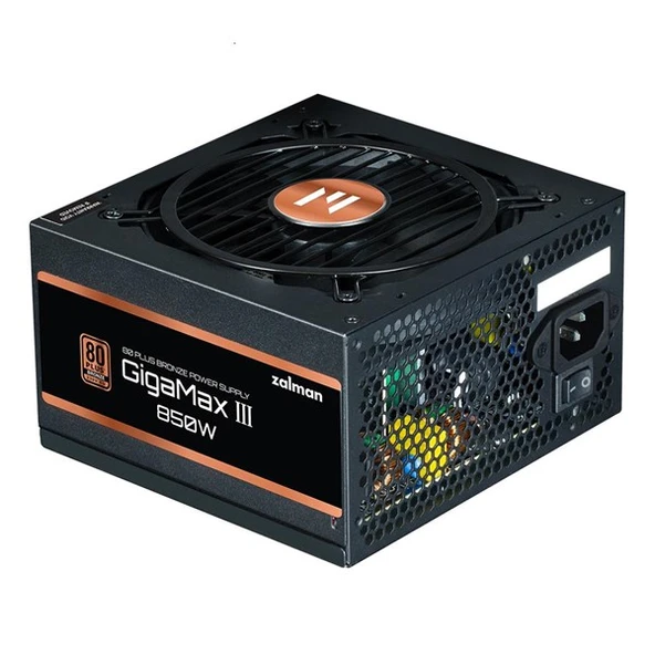 ZALMAN 850W 80+ BRONZE ZM850-GV3 PCIE 5.0 POWER SUPPLY ürün görseli