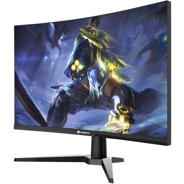 GAMEBOOSTER 31.5" VA GB-3218CF 1MS 180HZ HDMI-DP KAVISLI RGB GAMING MONİTÖR - Resim 2