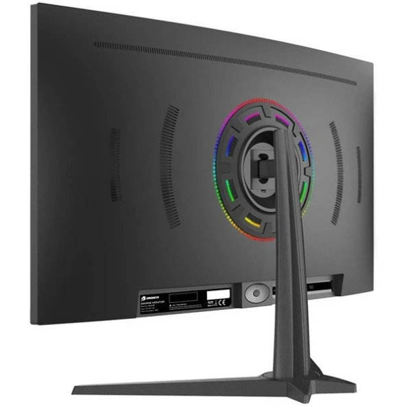 GAMEBOOSTER 31.5" VA GB-3218CF 1MS 180HZ HDMI-DP KAVISLI RGB GAMING MONİTÖR - Resim 5