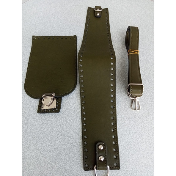 Likya HAKİ Deri Çanta Yapım Seti - 3