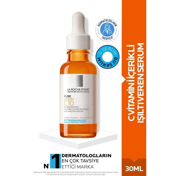 La Roche Posay Pure Vitamin C10 Işıltı Veren Serum 30 ml