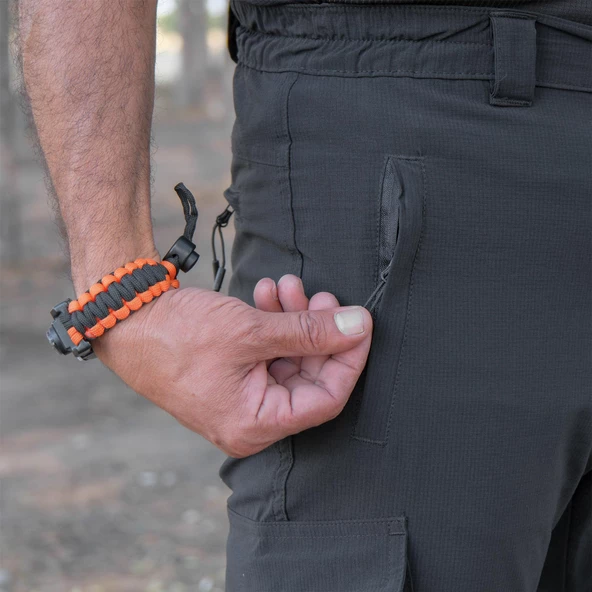 Loç Tactical Erkek Pantolon Siyah - 8