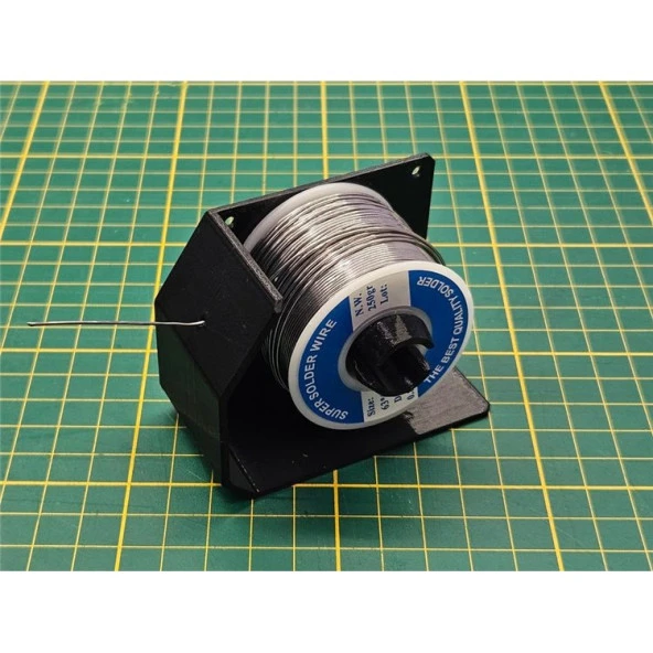 Lehim Teli Tutucu 65 mm Makara Tek Slotlu