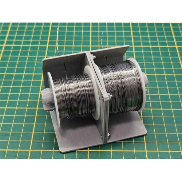 Lehim Teli Tutucu 65 mm Makara Çift Slotlu - 2