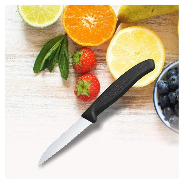 VICTORINOX SOYMA BIÇAĞI 8CM TESTERE AĞIZ SİYAH SC FI - 2