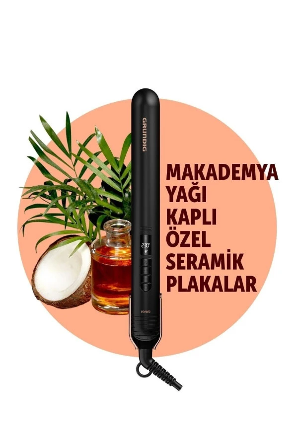 Grundig Grundıg Hs 7030 Naturashine Saç Düzleştirici