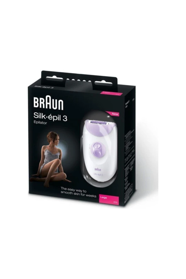 Braun Silk Epil 3 Epilatör 3170 Soft Perfection Epilasyon - 7
