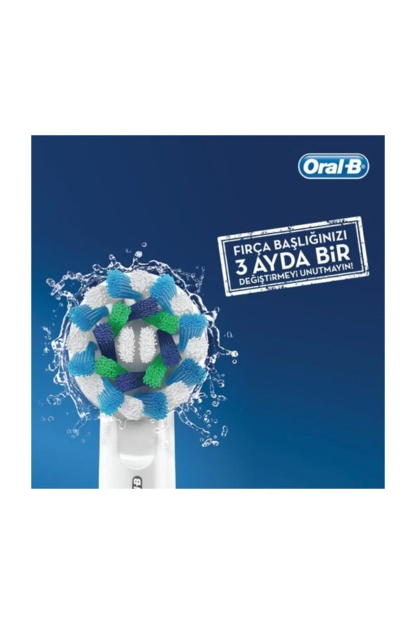 Oral-B Oral B Pro 500 Şarj Edilebilir Şarjlı Diş Fırçası Cross Action - 2