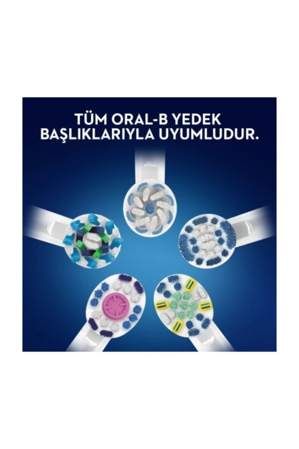 Oral-B Oral B Pro 500 Şarj Edilebilir Şarjlı Diş Fırçası Cross Action - 3