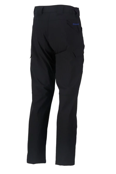 Erkek Fit Cepli Taktik Siyah Pantolon - 4