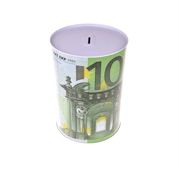 Periboia Euro Tasarımlı Metal Kumbara - 4