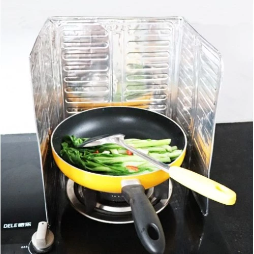 Periboia Ocak Yağ Koruyucu Alüminyum Paravan - 3