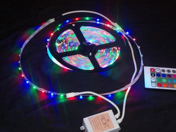 Periboia Uzaktan Kumandalı 20 Fonksiyonlu 5 Metre Şerit Led - 5