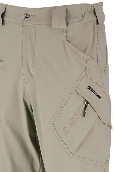 Erkek Fit Cepli Taktik Bej Pantolon - 2