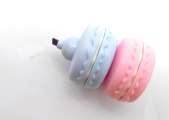 Periboia 6 Renkli Makaron Fosforlu Kalem - High Lihgter - 5