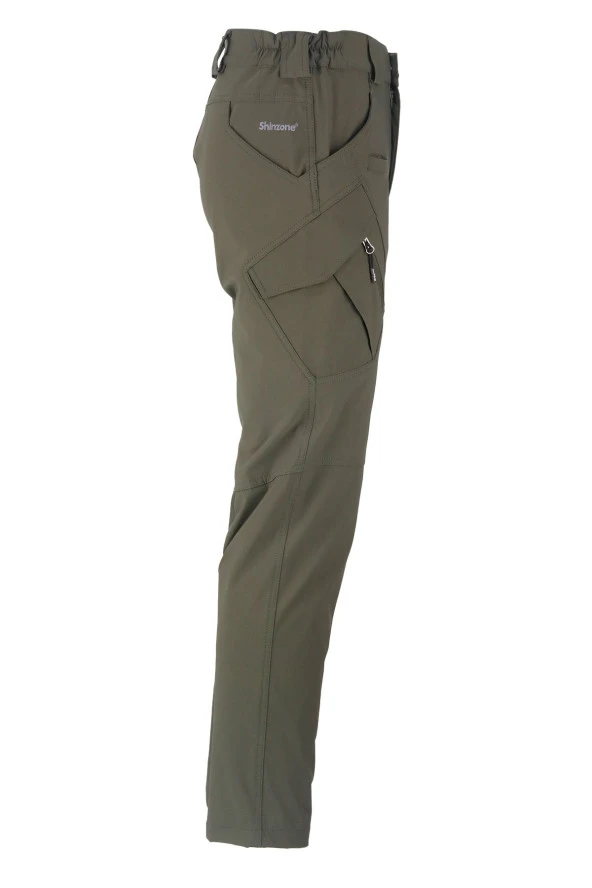 Erkek Fit Cepli Taktik Haki Pantolon - 3