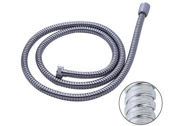 Periboia Kopmaz Kırılmaz Spiral Banyo Duş Hortumu 150 Cm. - 1