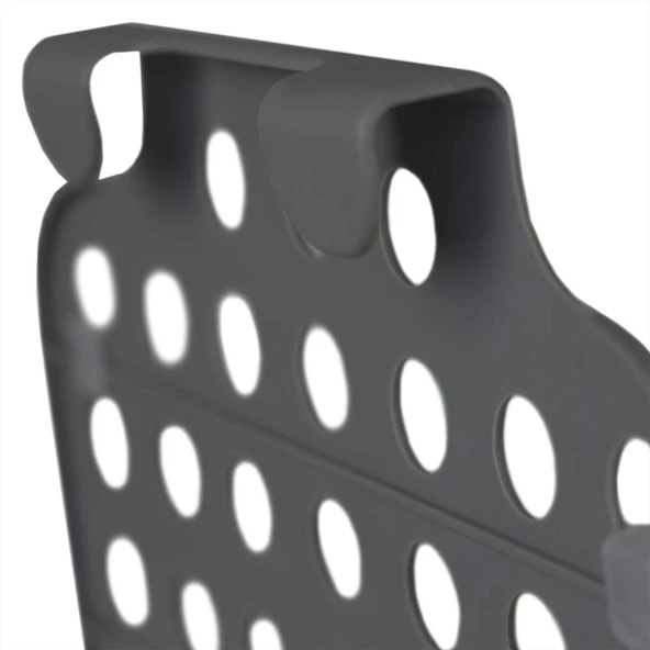 Periboia Ayarlanabilir Organizer iki Katlı - Dolap Kapağına Asılabilir - 4