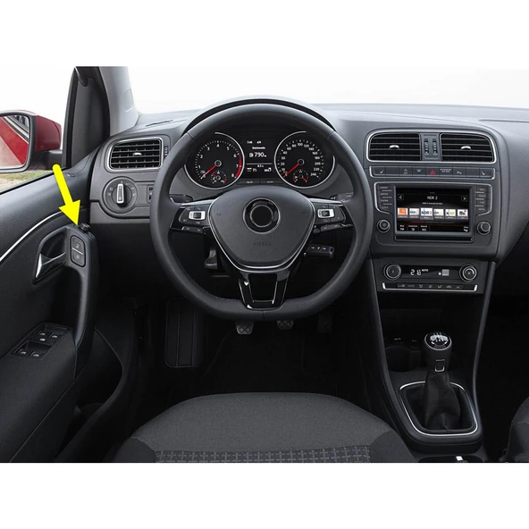 VW Polo 2015-2016-2017 Dış Ayna Ayarlama Düğmesi 6C1959565