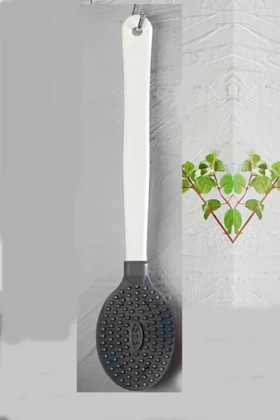 Periboia Çift Taraflı Uzun Saplı Vücut Ve Masaj Fırçası Banyo Sırt Kesesi Silikon Masajlı - Resim 3