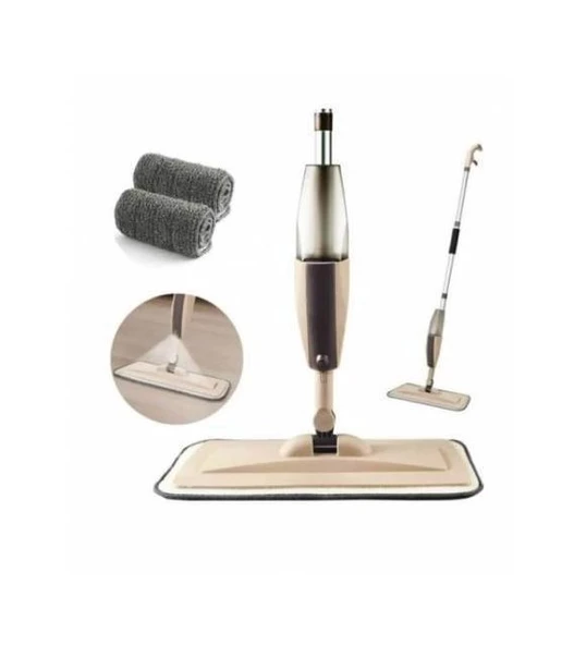 Periboia Spreyli Mop - Mikrofiber Bezli Yüzey Silme Mopu - 2