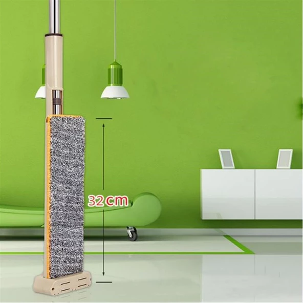 Periboia Kendinden Sıkmalı Pratik Mikrofiber Tablet Mop - 5